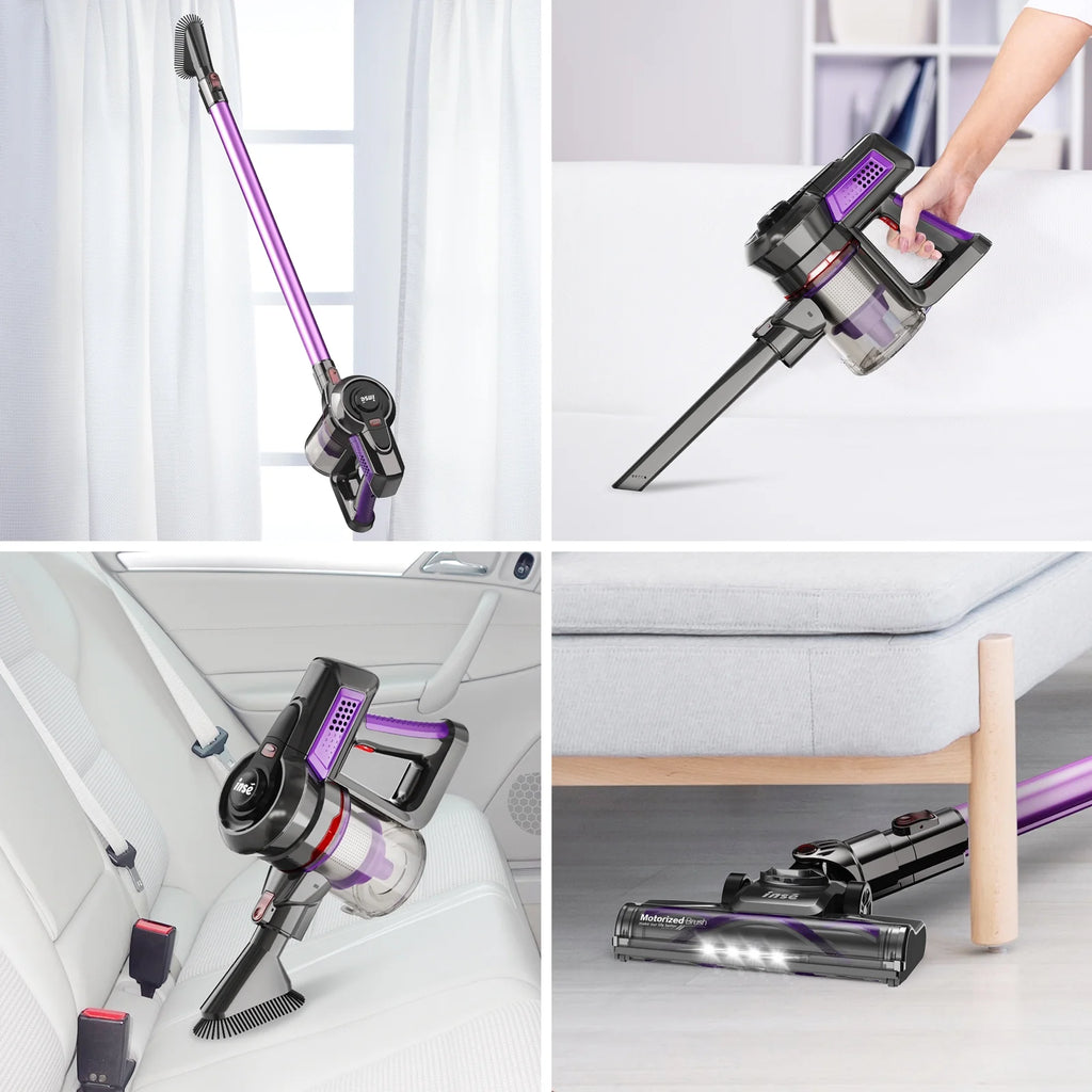 Cordless Vacuum Cleaner, 6 in 1 Stick Vacuum with 20kPa 160W Motor G767