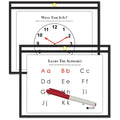 9 x 12 Black Dry Erase Pockets O158