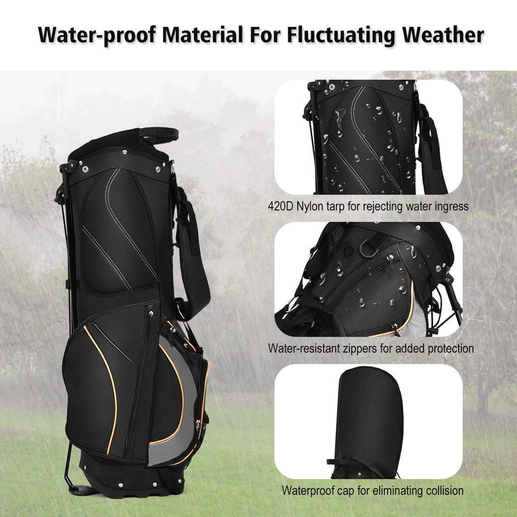 Golf Stand Bag with 8-way Divider O84175