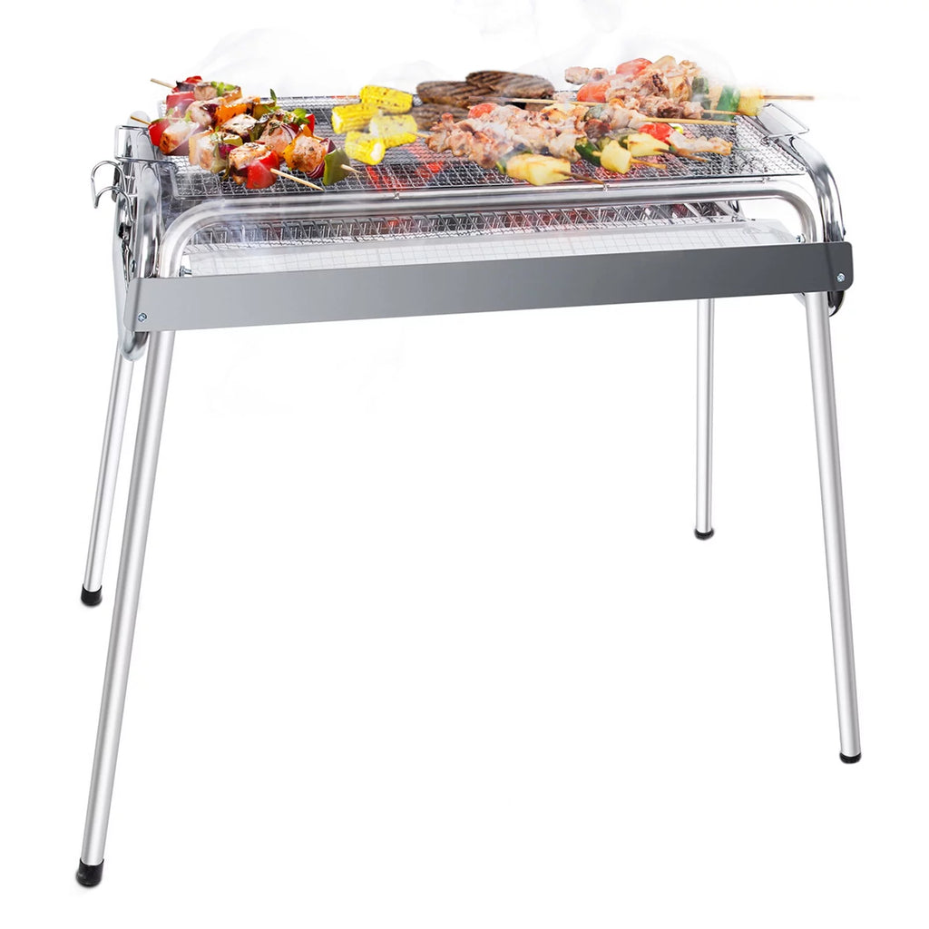 Foldable Stainless Steel Charcoal Grill P202060