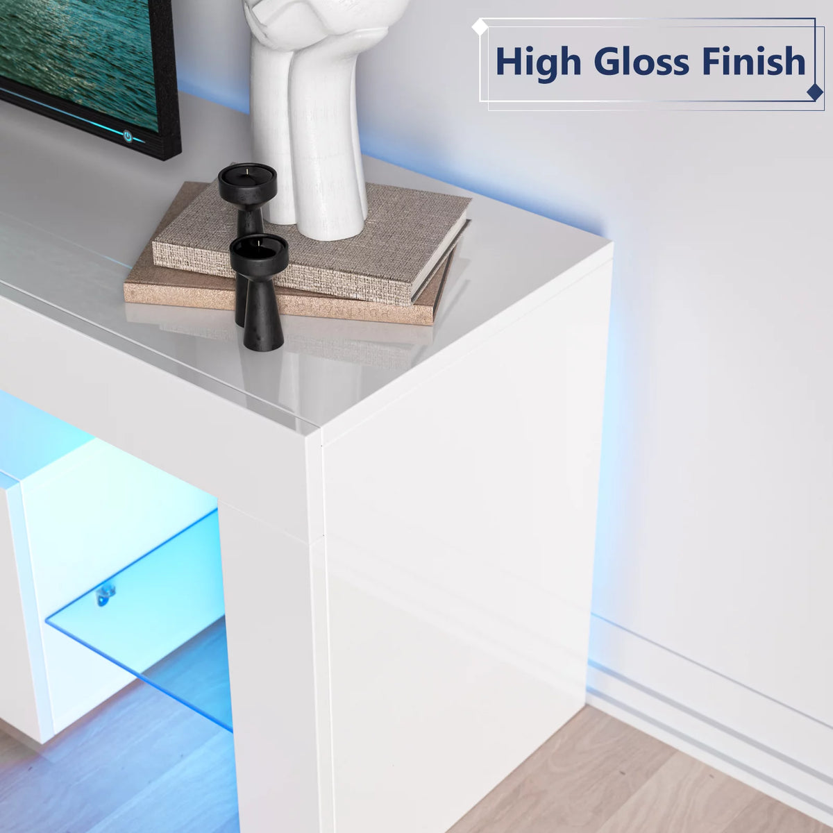 Black TV Stand G688