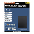 9 in. x 11 in. 1000-Grit Wet/Dry Sanding Sheets Silicon Carbide 5-Pack H62179