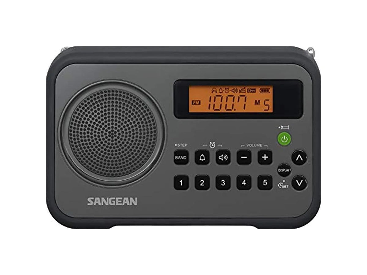 Portable AM/FM Radio Black I4396