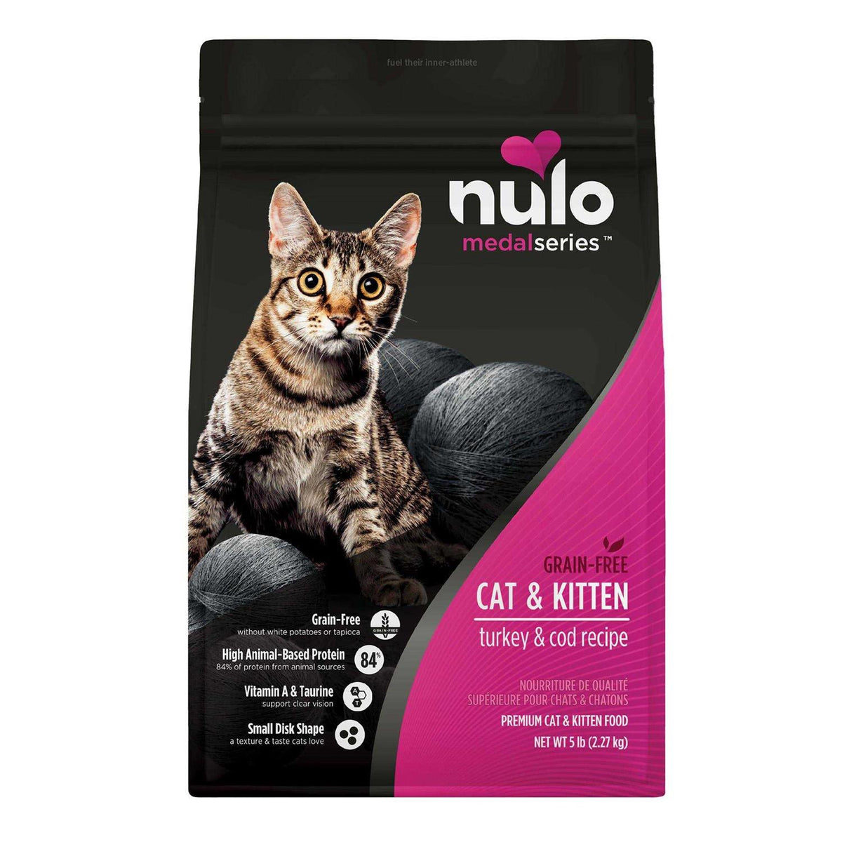 Grain-Free Turkey & Cod Dry Cat & Kitten Food L3400