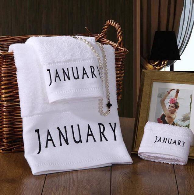 Cotton 3-Piece Bath Towels Set T25469