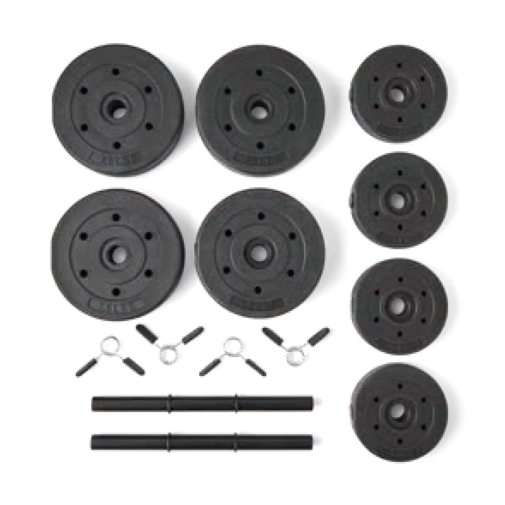 40lb Adjustable Vinyl Dumbbell Set L730