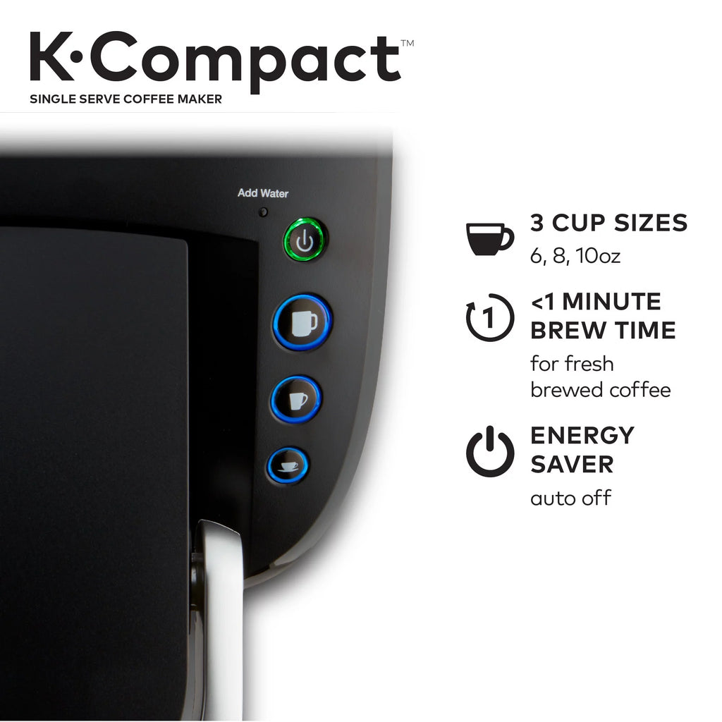 Black Single-Serve K-Cup Pod Coffee Maker G8266