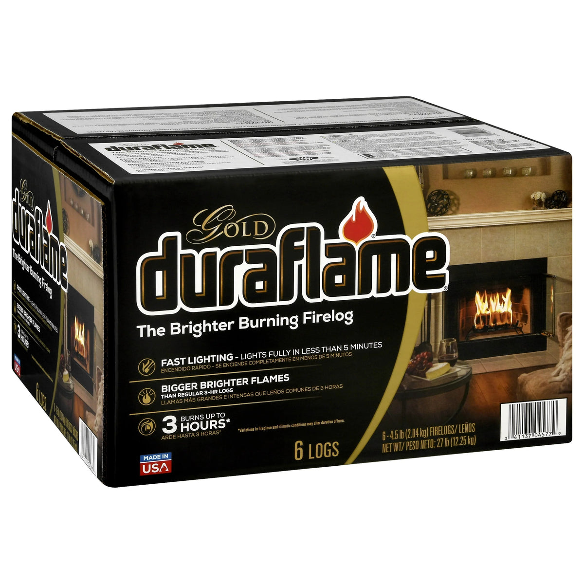 4.5 lb Firelogs 6-Pack P5399