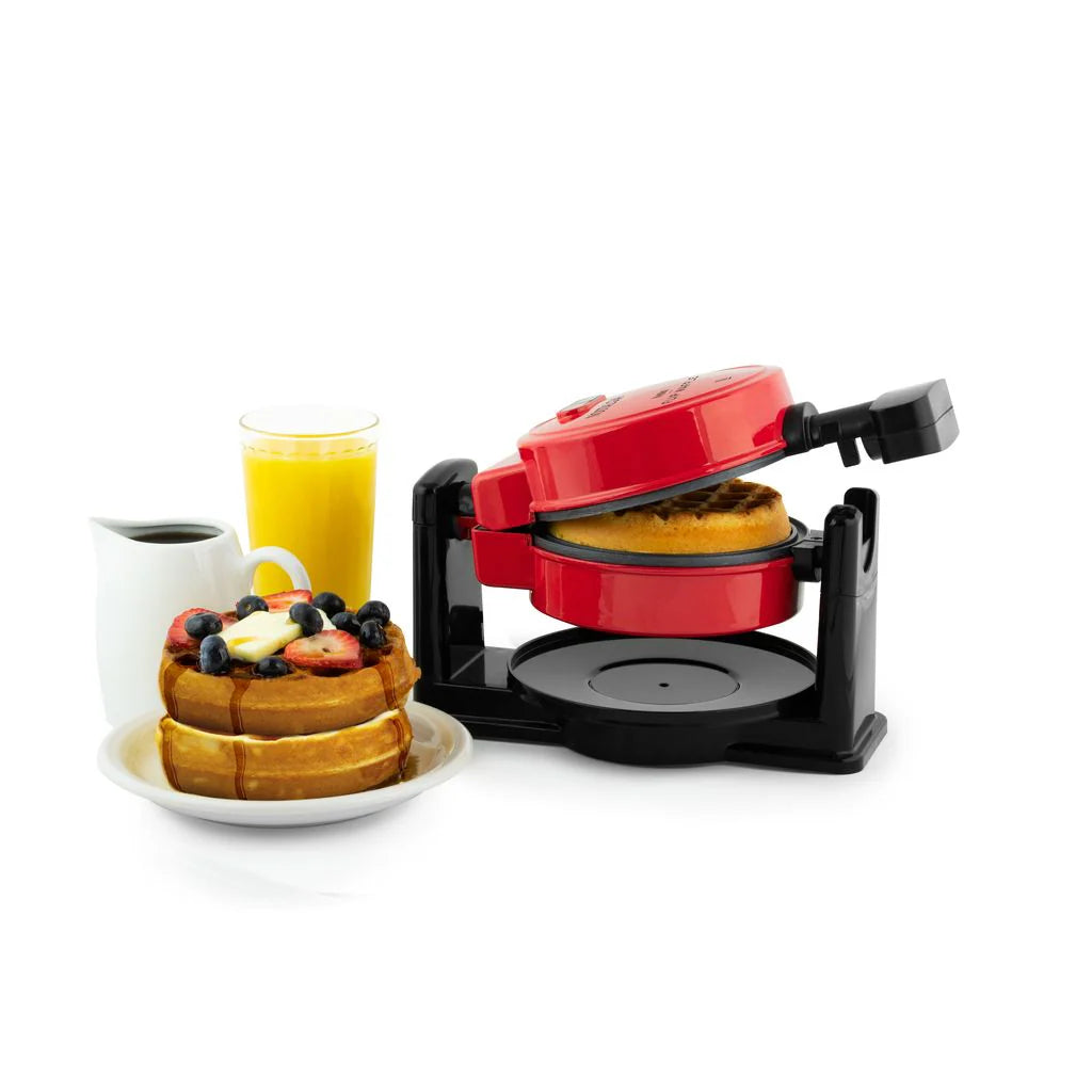 Red Flip Belgian Waffle Maker R7990