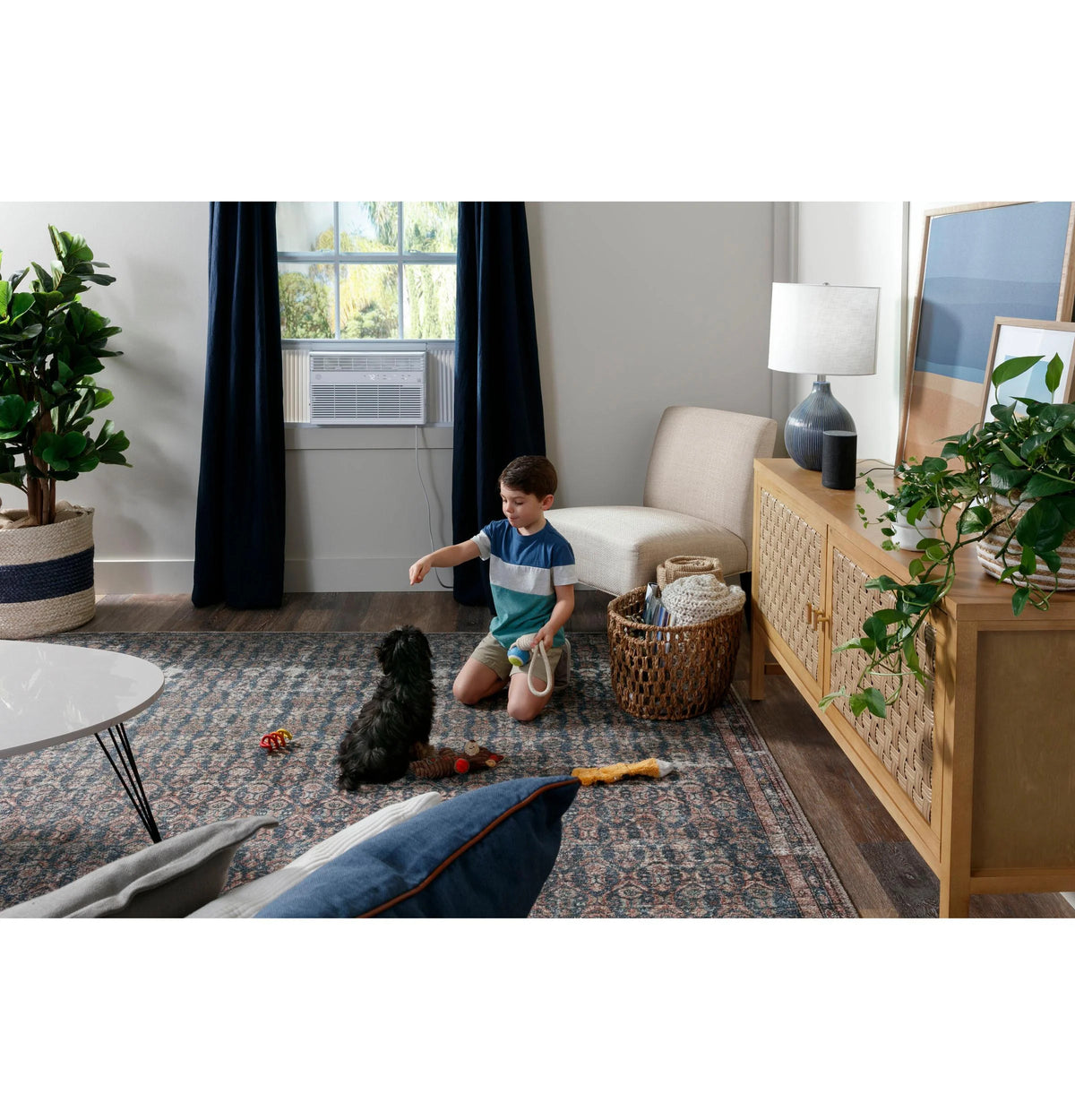 8000 BTU White Smart Window Air Conditioner D43051
