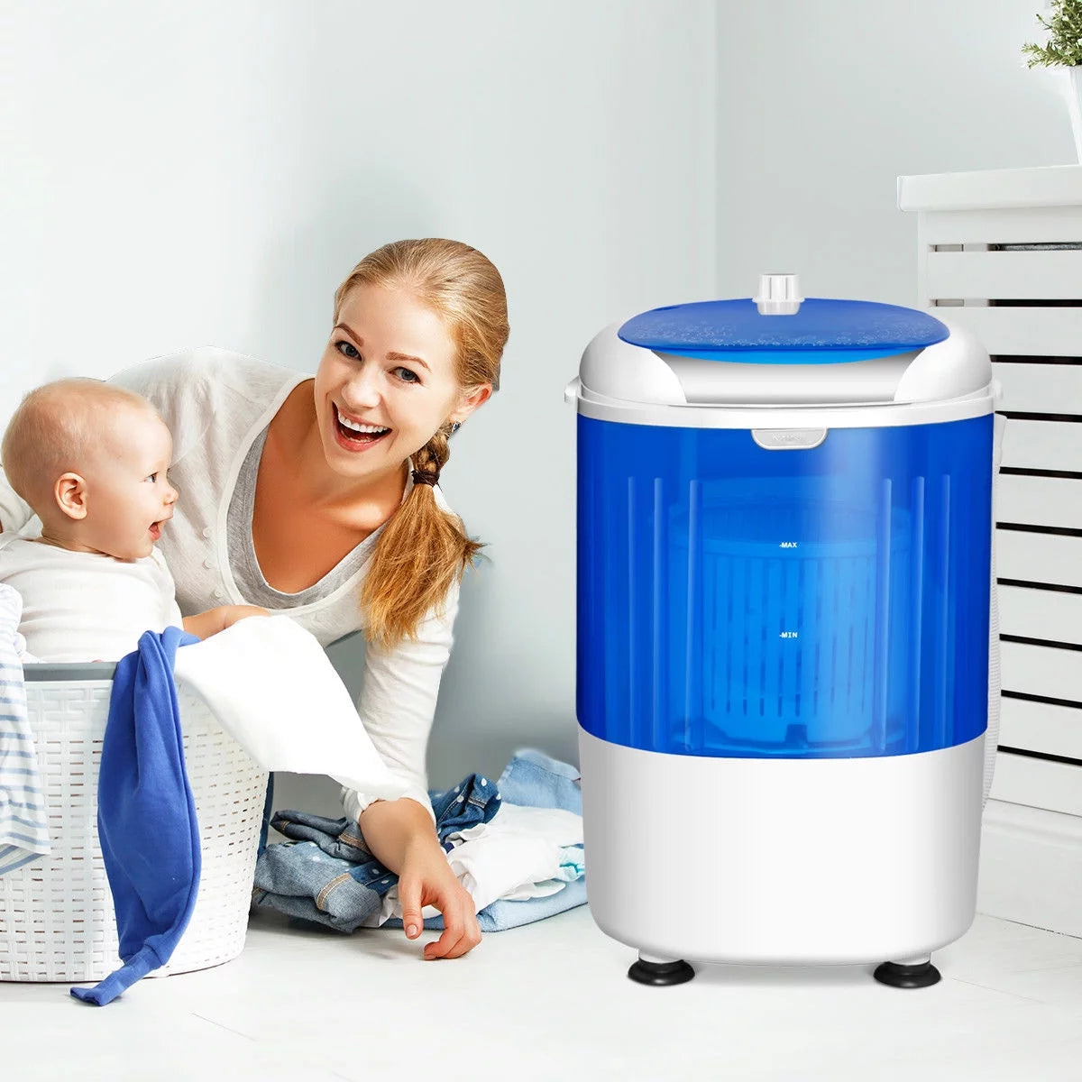 Portable Mini Compact Washing Machine R865