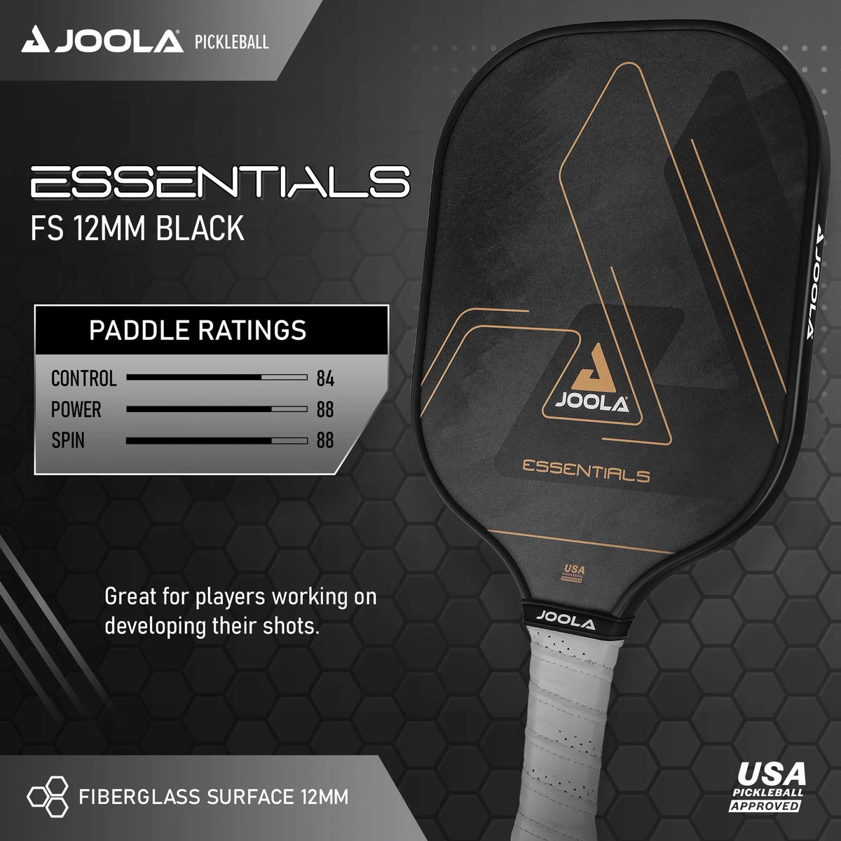 Blue 8.2oz Pickleball Paddle V545