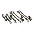 400 lb. Capacity 1 in. x 8 ft. Camouflage Ratcheting Tie-Downs, 4-Pack A47894