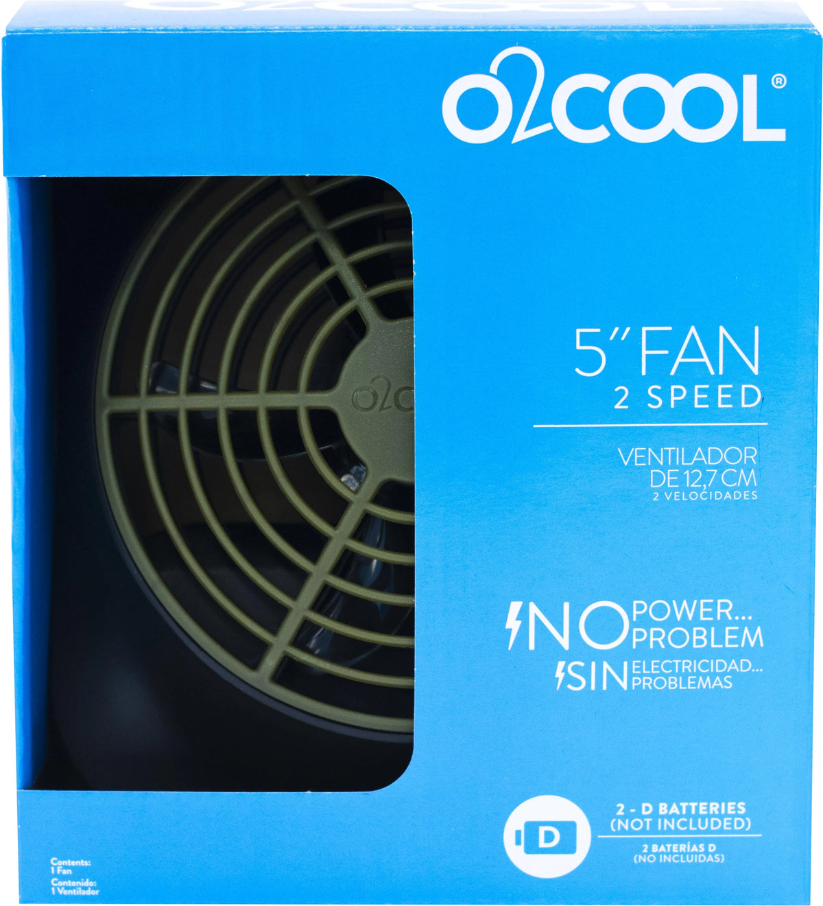 5 inch Battery Operated Portable Fan R2305