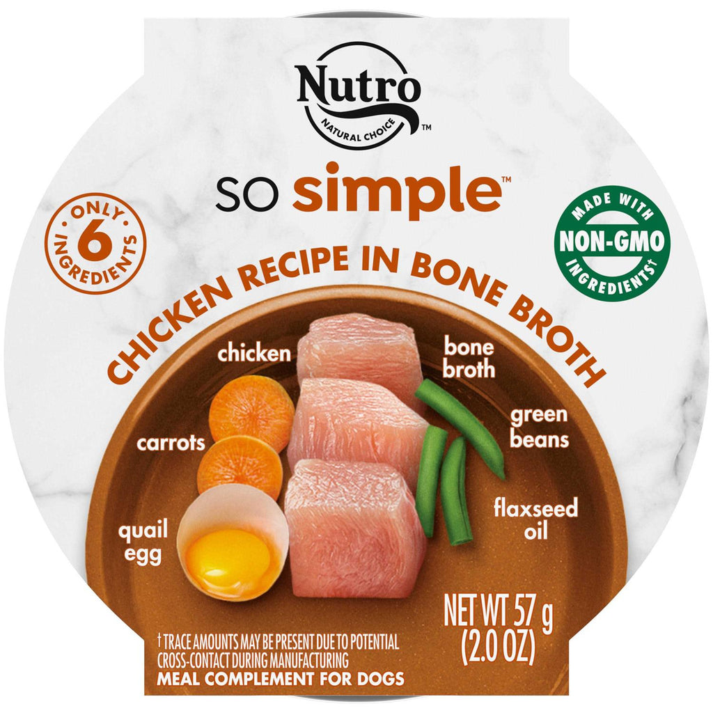 Chicken & Duck Recipe Wet Dog Food in Bone Broth Y2555