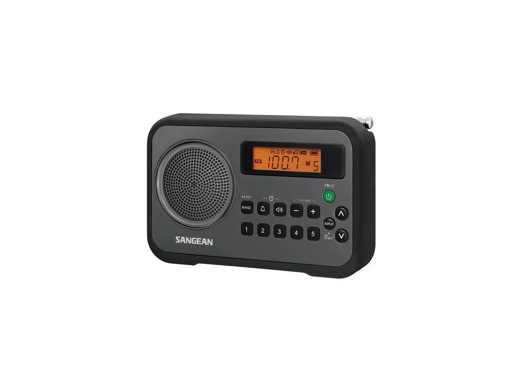 Portable AM/FM Radio Black I4396