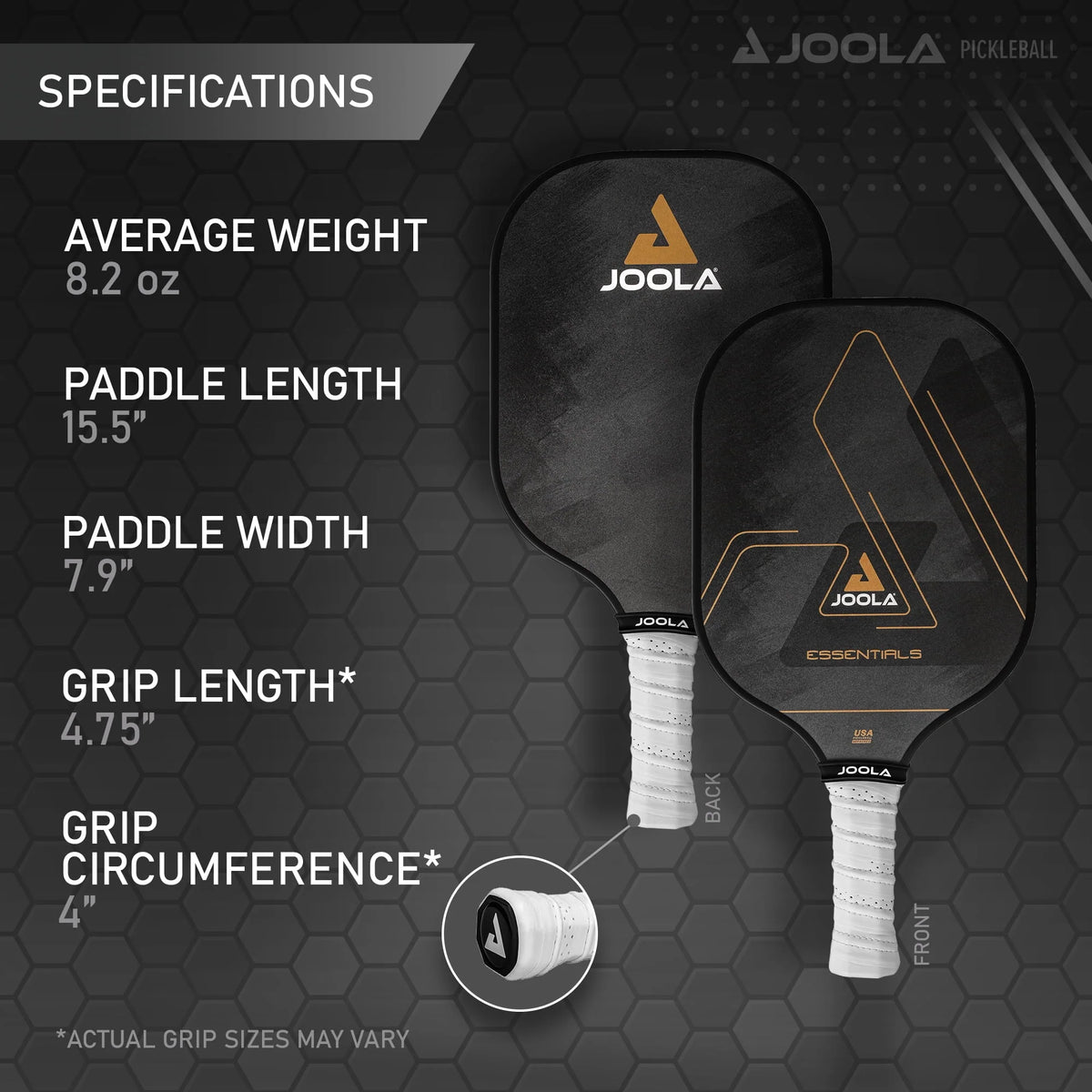 Blue 8.2oz Pickleball Paddle V545