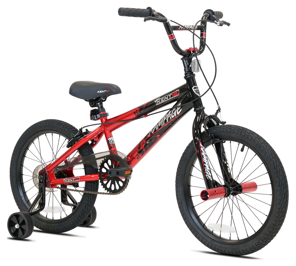 18 in. Gold and Black BMX Bicycle R90128
