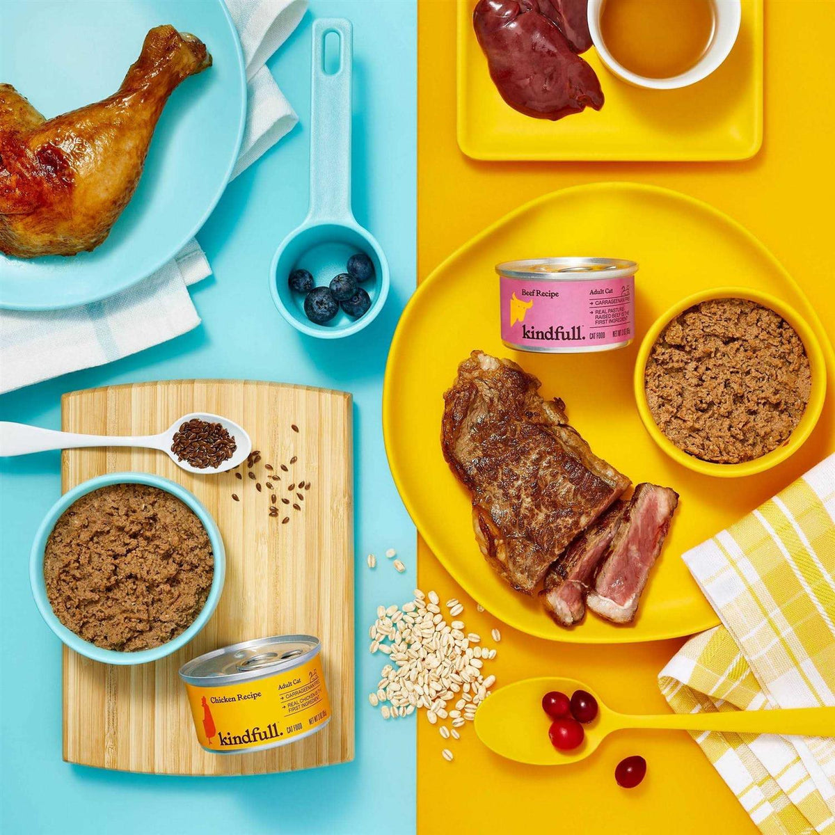 Chicken and Beef Wet Cat Food T797328