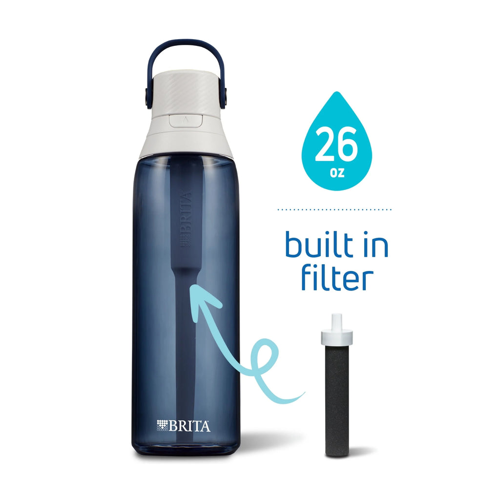 26oz Leak Proof Filtered Water Bottle with Straw C268