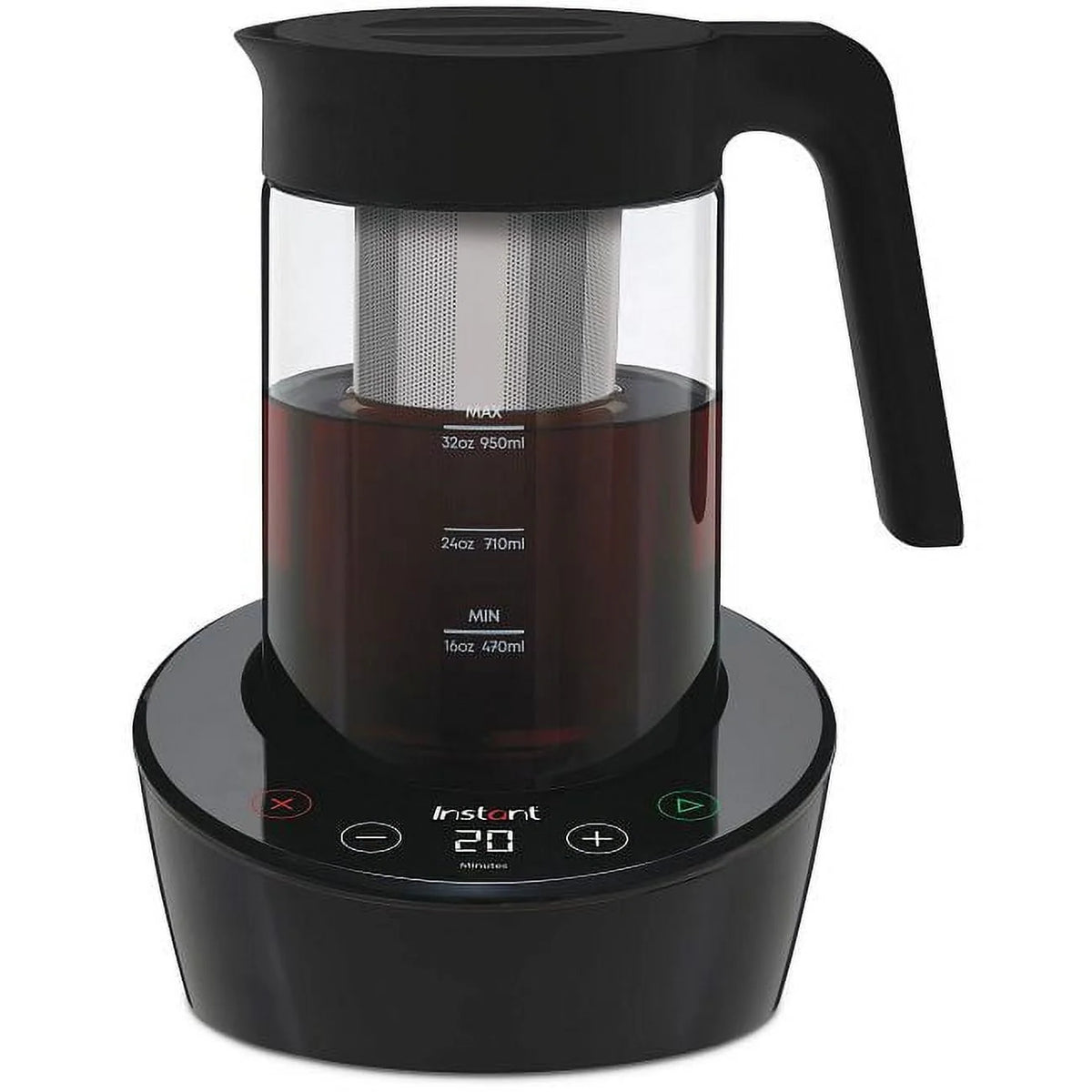 Electric Iced Coffee Maker with 32 oz Glass Pitcher H1821