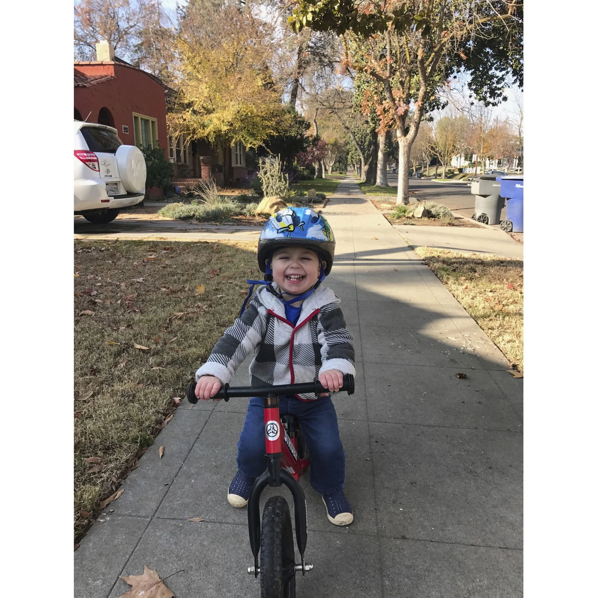 Red Balance Bike I7057