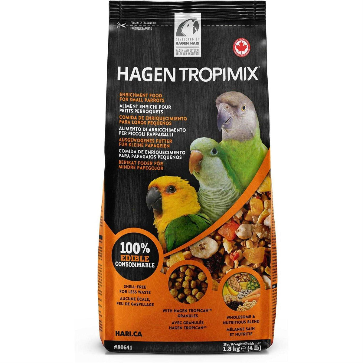 Enrichment Food for Small Parrots D2227