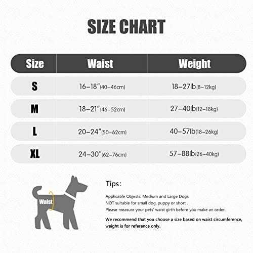 Dog Sling for Large Dogs Hind Leg Support M1134