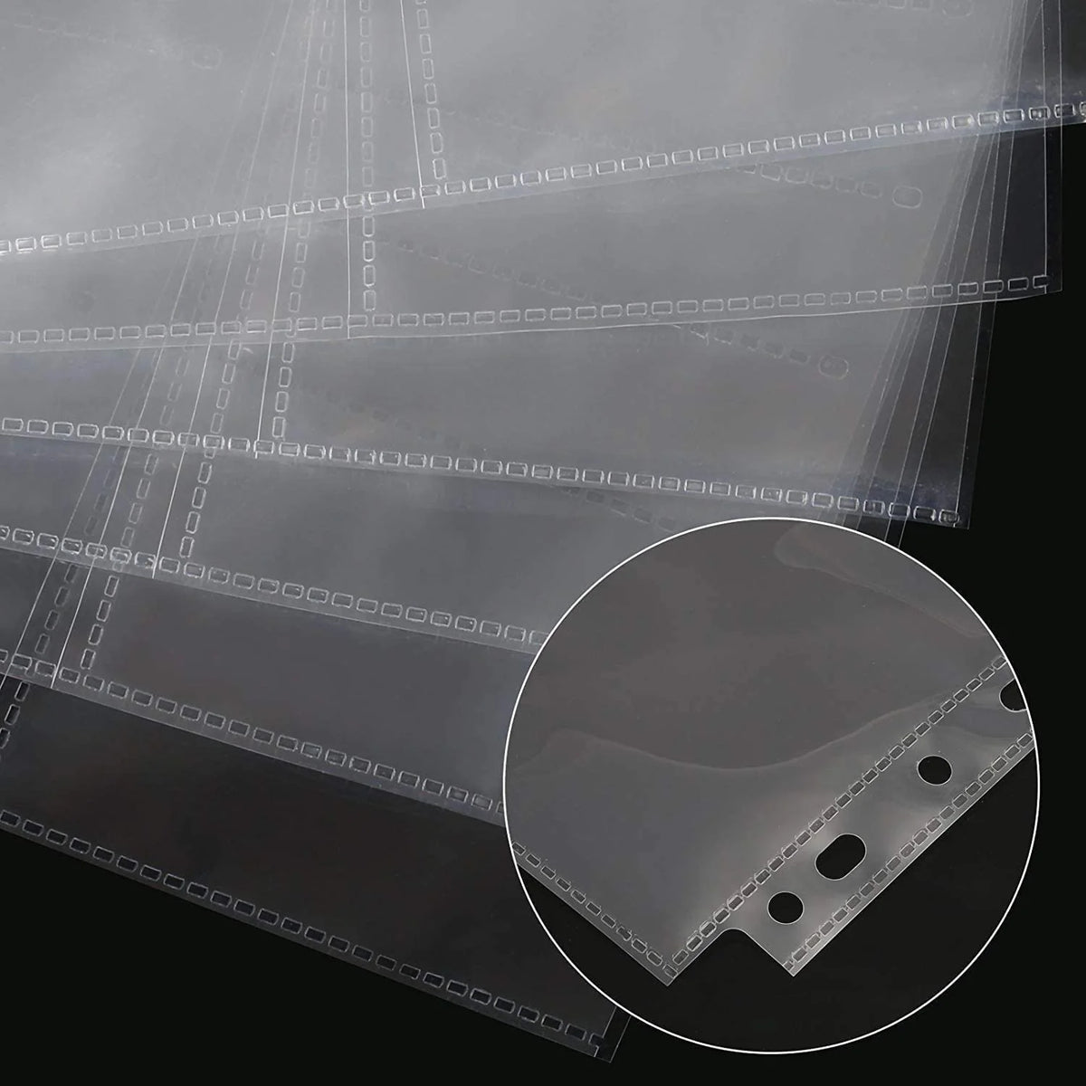 150 Pack Double Side 9-Pocket Trading Card Sleeve Pages J736