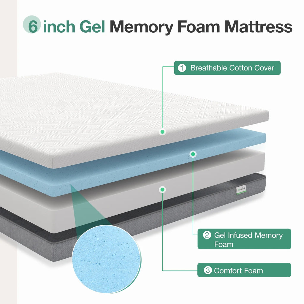 6'' Memory Foam Mattress Queen G4646