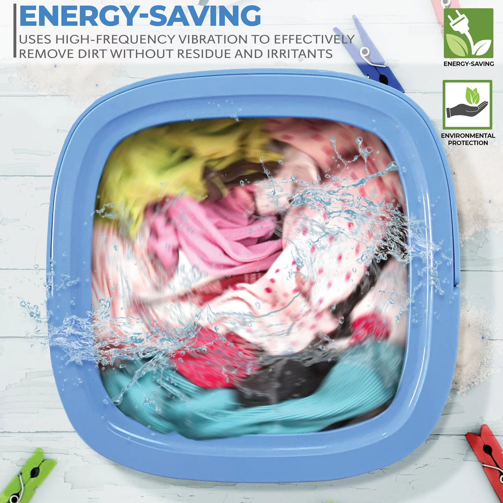 Foldable Lightweight Mini Washing Machine, 4.41 lbs Q91459