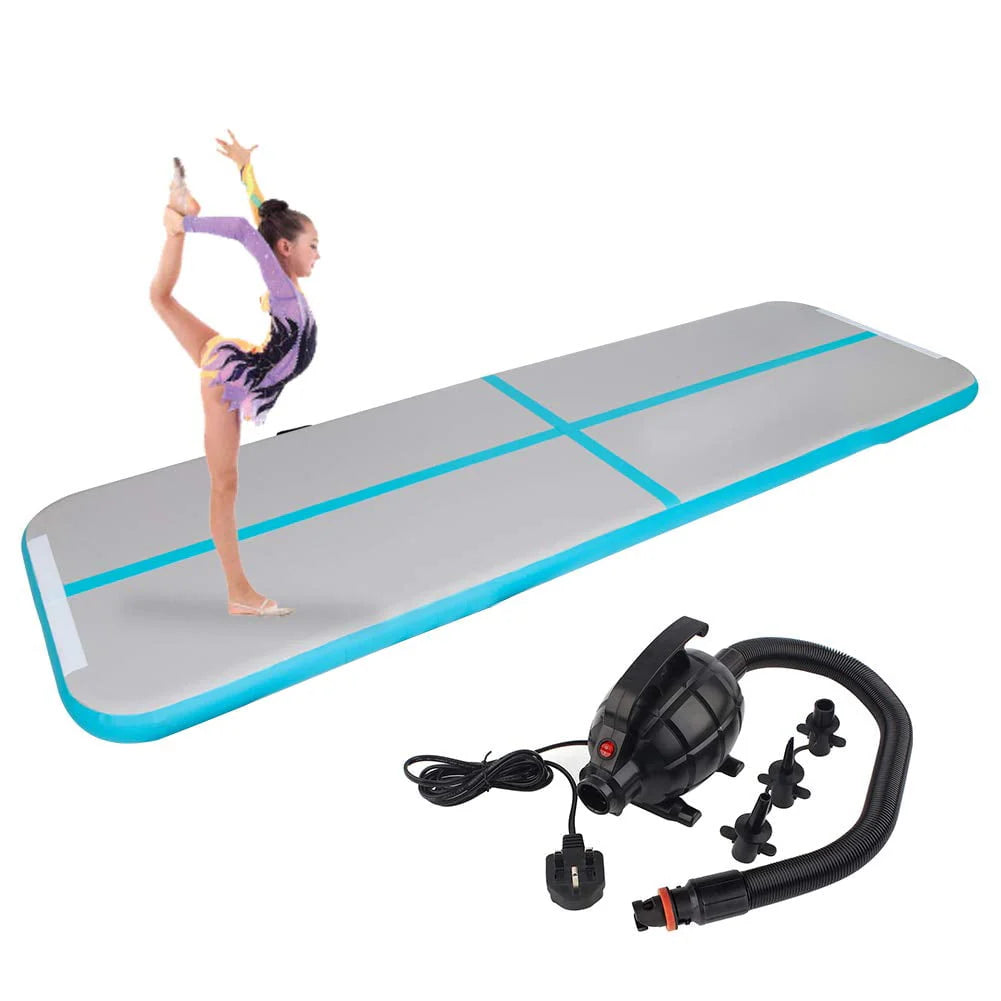 13ft Inflatable Gymnastics Tumbling Mat with Electric Air Pump I2279